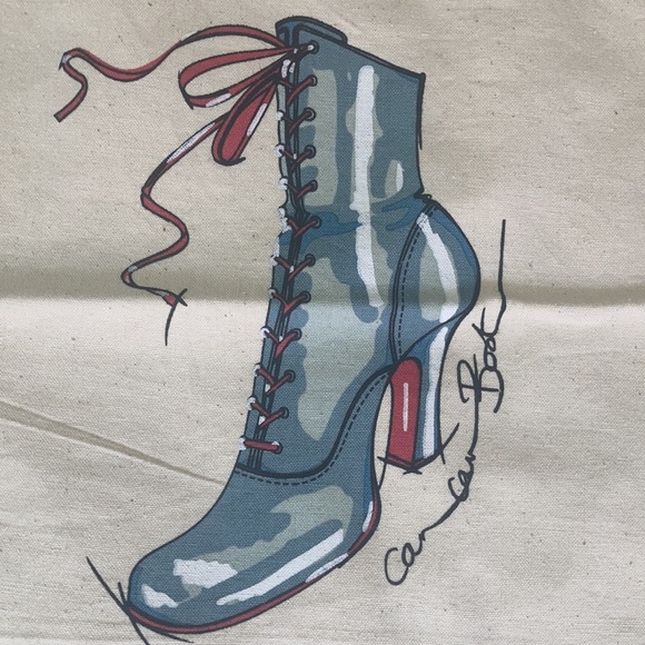 Dust Cover Bags with Shoe Graphics Set of 4 Will Sell Separately - Picture 3 of 8